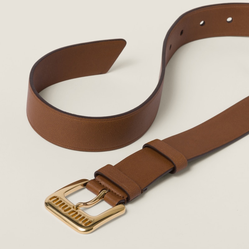 Nappa leather belt - Image 2